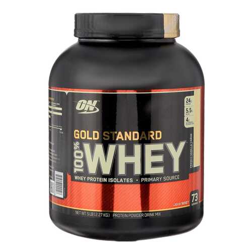 Протеин Optimum Nutrition 100% Whey Gold Standard 1480 г French Vanilla Creme в Спортмастер