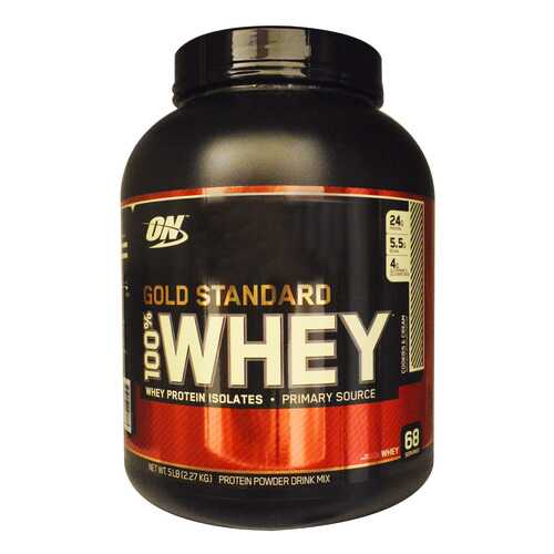 Протеин Optimum Nutrition 100% Whey Gold Standard 2270 г Cookies & Cream в Спортмастер