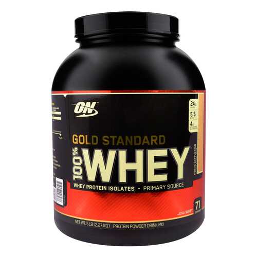 Протеин Optimum Nutrition 100% Whey Gold Standard 2270 г Mocha Cappuccino в Спортмастер