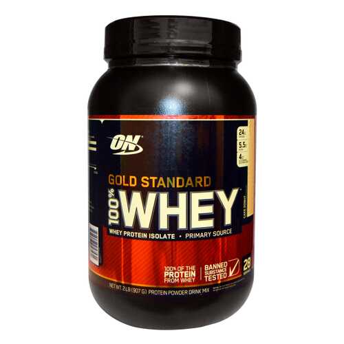 Протеин Optimum Nutrition 100% Whey Gold Standard 908 г Cake Donut в Спортмастер