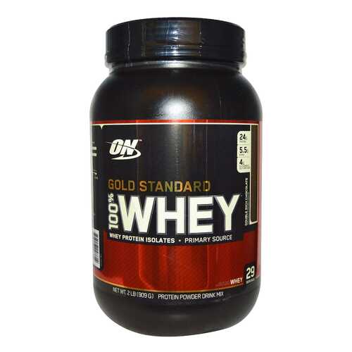 Протеин Optimum Nutrition 100% Whey Gold Standard 910 г Double Rich Chocolate в Спортмастер