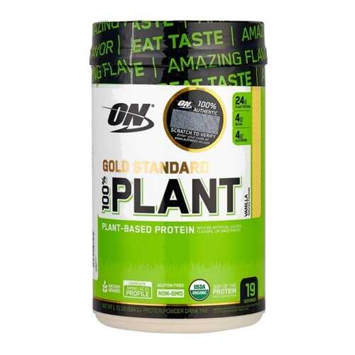 Протеин Optimum Nutrition Gold Standard 100% Plant 680 г Vanilla в Спортмастер