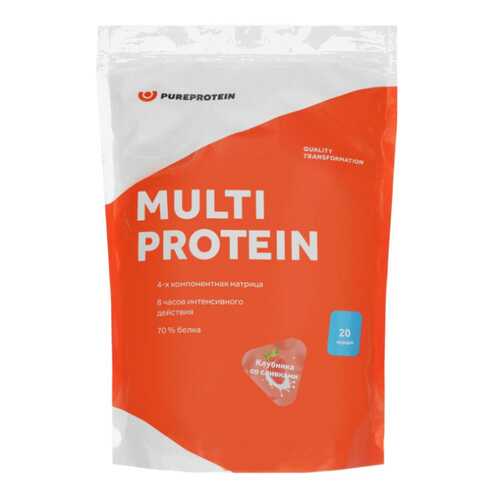 Протеин PureProtein Multi Protein 640 г клубника со сливками в Спортмастер