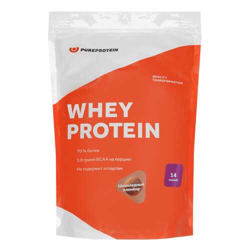 Протеин PureProtein Whey Protein 420 г шоколадный пломбир в Спортмастер