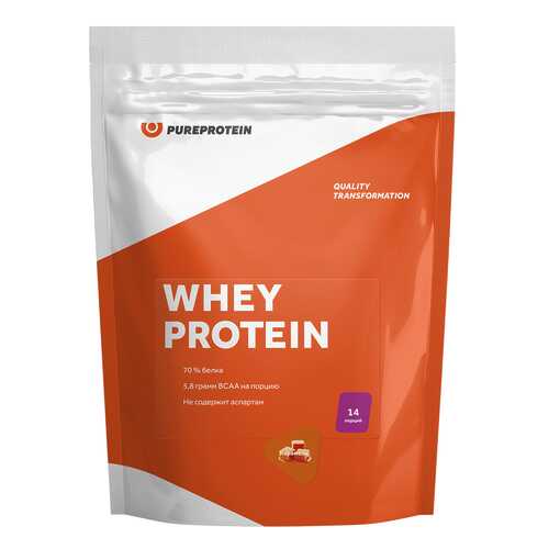 Протеин PureProtein Whey Protein 420 г сливочная карамель в Спортмастер