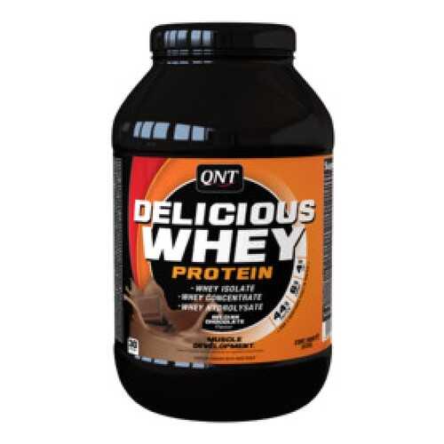 Протеин QNT Delicious Whey Protein - 908 грамм, банан в Спортмастер