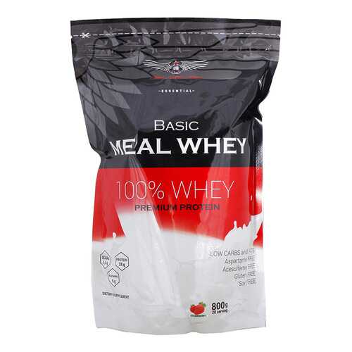 Протеин Red Star Labs Basic Meal Whey 800 г Strawberry в Спортмастер