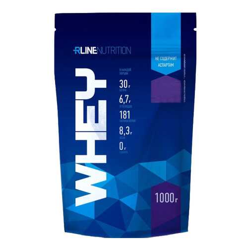 Протеин Rline Whey 1000 г банан в Спортмастер