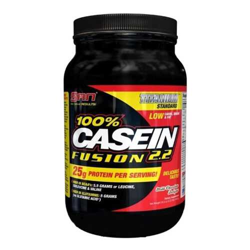 Протеин SAN 100% Casein Fusion 1000 г Milk Chocolate Delight в Спортмастер