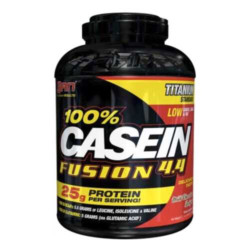 Протеин SAN 100% Casein Fusion 2000 г Vanilla Pudding в Спортмастер