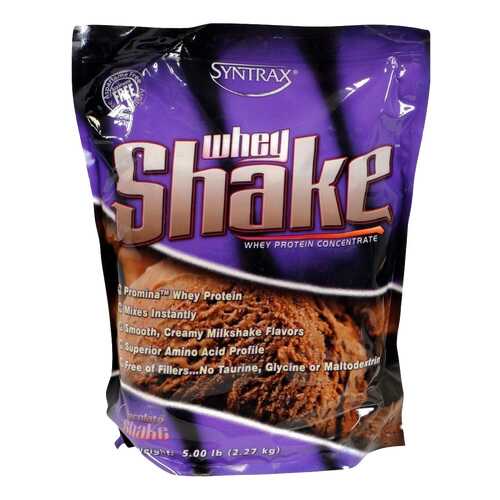 Протеин Syntrax Whey Shake 2270 г Chocolate Shake в Спортмастер