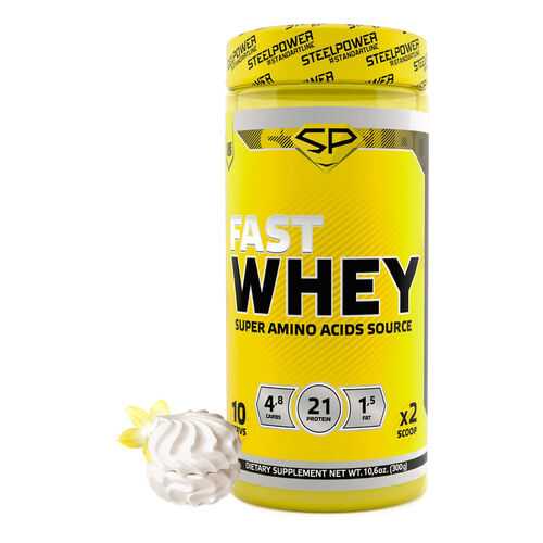 Протеин сывороточный STEEL POWER Fast Whey Protein 300 г (Зефир) в Спортмастер