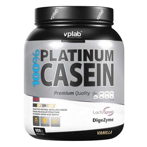 Протеин VPLab 100% Platinum Casein 908 г Vanilla в Спортмастер