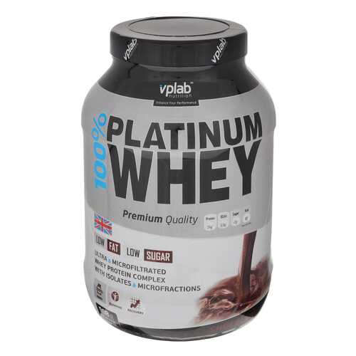 Протеин VPLab 100% Platinum Whey 908 г Chocolate в Спортмастер