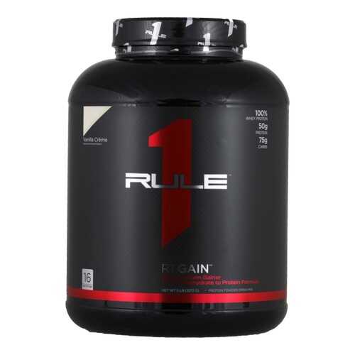Rule One Proteins R1 Gain, 2270 г, вкус: ваниль-крем в Спортмастер
