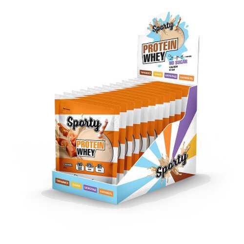 Sporty Protein Whey 25 г (вкус: карамель) в Спортмастер