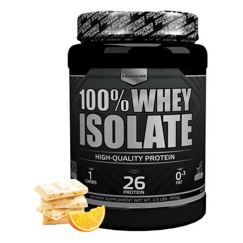 Сывороточный протеин 100% WHEY ISOLATE, вкус «Апельсиновое фондю», 900 гр, STEELPOWER в Спортмастер