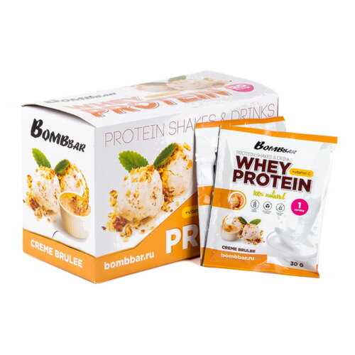 Сывороточный протеин Bombbar Whey Protein (30 г) 20 шт. в Спортмастер