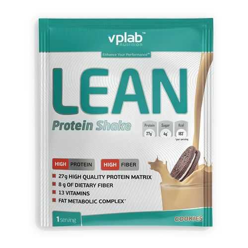 Сывороточный протеин Lean Protein Shake, вкус «Печенье и крем», 50 гр, VPLab в Спортмастер