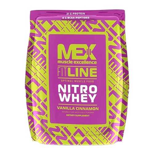 Сывороточный протеин MEX Nitro Whey (2270 г) (Клубника) в Спортмастер