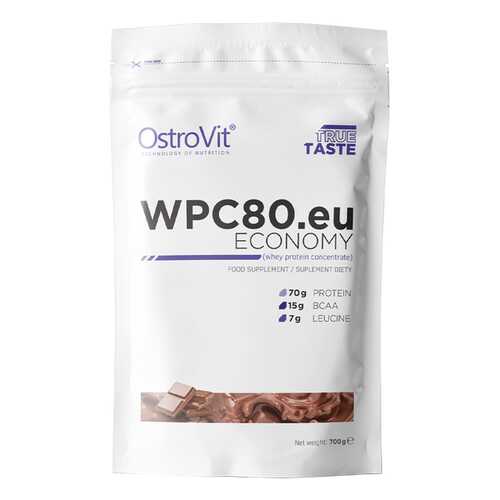 Сывороточный протеин Ostrovit Economy WPC80.eu, 700г (Шоколад) в Спортмастер