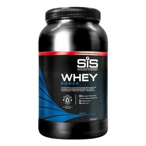Сывороточный протеин SiS Whey Power Клубника со сливками 1035г в Спортмастер