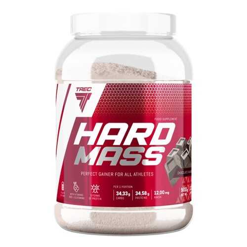 Trec Nutrition Гейнер Hard Mass, 900 г, вкус: шоколад в Спортмастер