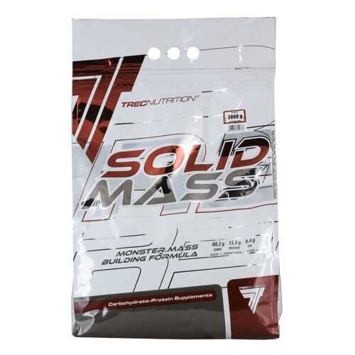 Trec Nutrition Гейнер Solid Mass, 3000 г, вкус: шоколад в Спортмастер