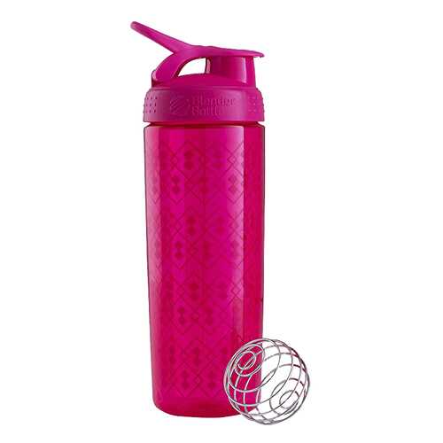 Бутылка, шейкер Blender Bottle SportMixer Sleek 1 кам. 828 мл малиновый в Спортмастер