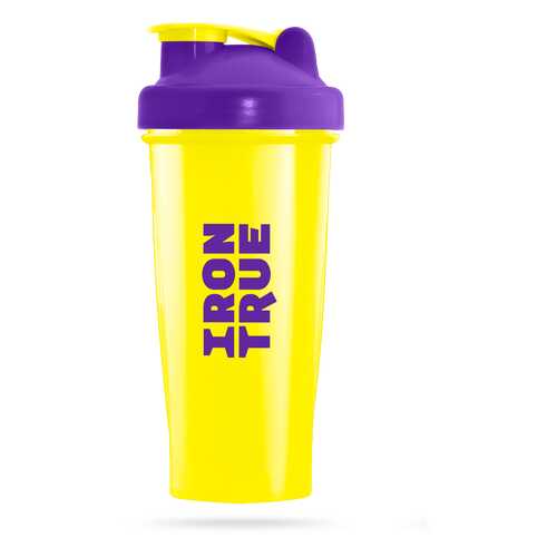 IRONTRUE Шейкер ITS901 700ml, Фиолетовый -Желтый в Спортмастер
