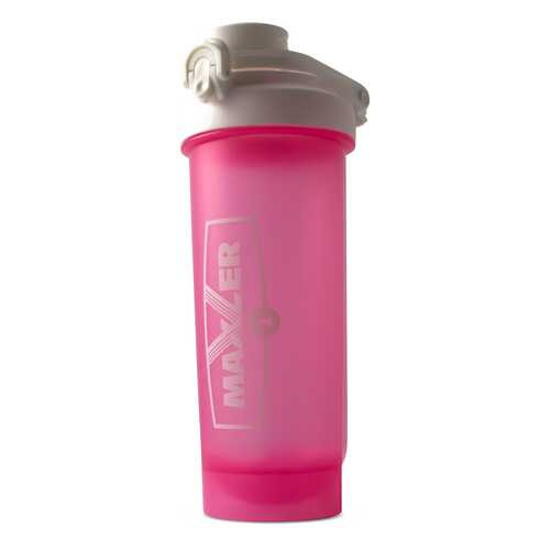 Maxler Шейкер Pro 700ml (700 мл), Белый-Розовый в Спортмастер
