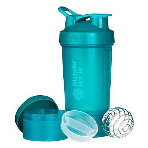 Шейкер Blender Bottle ProStak Full Color 1 кам. 650 мл бирюзовый в Спортмастер
