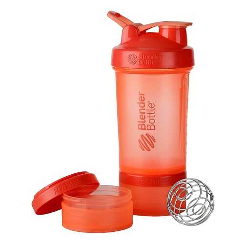 Шейкер Blender Bottle ProStak Full Color 1 кам. 650 мл коралловый в Спортмастер