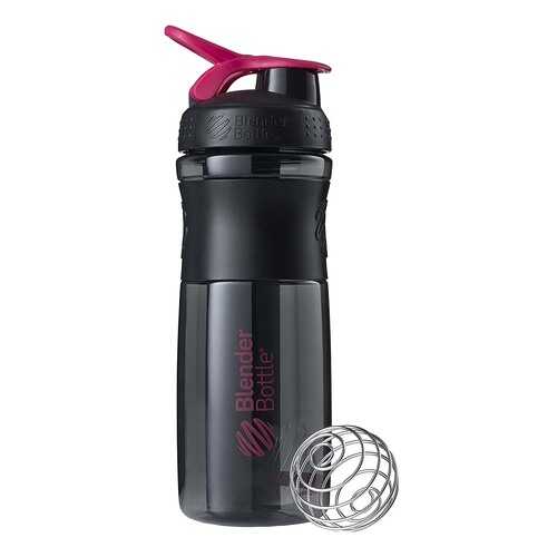 Шейкер Blender Bottle SportMixer 1 кам. 828 мл черный, малиновый в Спортмастер