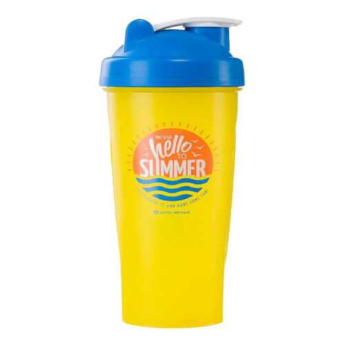 Спортивный элемент Шейкер Hello Summer (Жёлтый Time to say hello to Summer) 600 мл в Спортмастер