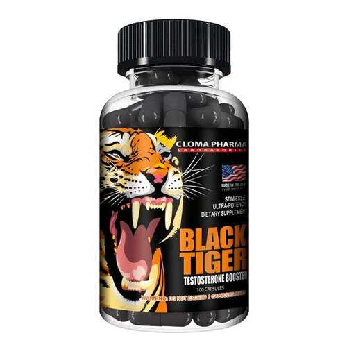 Cloma Pharma Black Tiger 100 капсул в Спортмастер