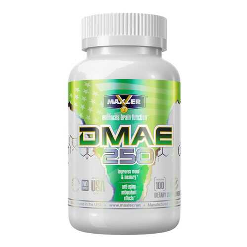DMAE Maxler DMAE 250 100 капс. натуральный в Спортмастер