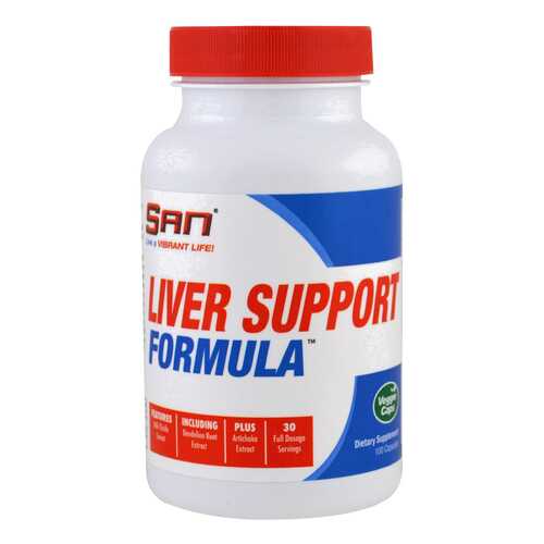 Добавка для печени SAN Liver Support Formula 100 капс. натуральный в Спортмастер
