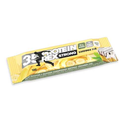 Батончик ProteinRex Strong 35% 5 100 г, 5 шт., баноффи пай в Спортмастер