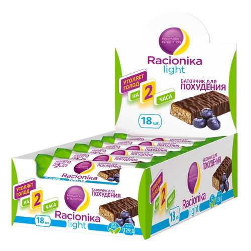 Батончик Racionika Diet 18 60 г, 18 шт., банан в Спортмастер