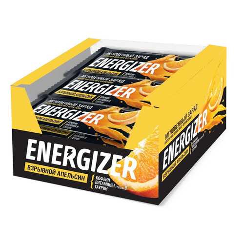 Леовит Батончик-мюсли Energizer 40 г, 18 шт, вкус: взрывной апельсин в Спортмастер
