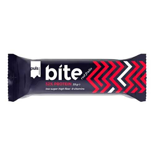 Puls Nutrition Батончики Puls Bite 32% 35 г, 24 шт, вкус: ягоды в Спортмастер