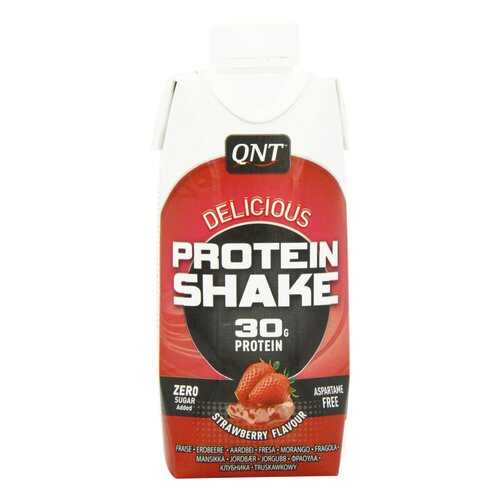 Белковый коктейль QNT Protein Shake 330 мл клубника в Спортмастер
