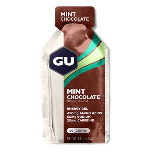 Энергетический гель GU Energy Gel с кофеином, 32 г, шоколад-мята в Спортмастер