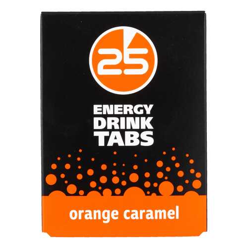 Энергетический напиток 25-й час Energy Drink Tabs апельсиновая карамель в Спортмастер