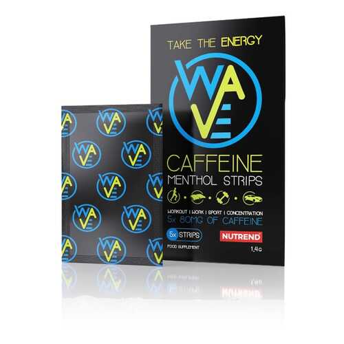 Энергетик Nutrend Wave Caffeine Menthol Strips 1,4 г, 10 шт., без вкуса в Спортмастер
