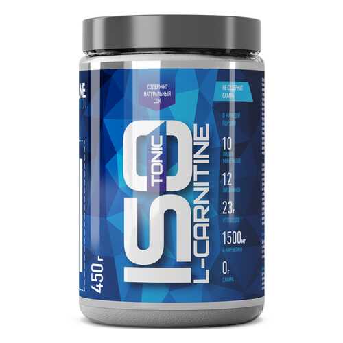 Изотонический напиток Rline ISOtonic L-Carnitine 450 г яблоко в Спортмастер