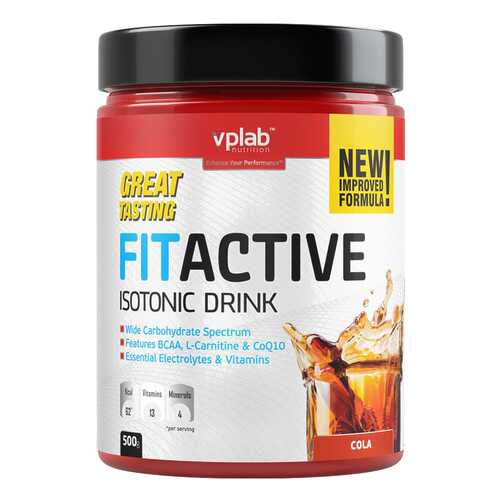 Изотонический напиток VPLab FitActive 500 г кола в Спортмастер