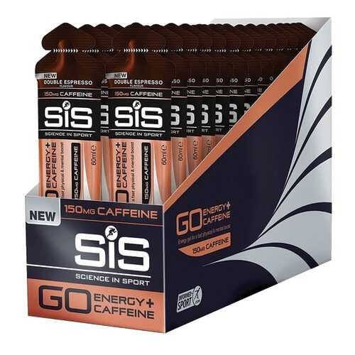 Science in Sport (SIS) Гель Go Energy+Caffeine 60 мл, 30 шт, вкус: двойной эспрессо в Спортмастер