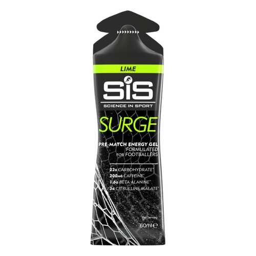 Углеводный гель SiS Surge Pre-Match Energy Gel 66 г, лайм в Спортмастер